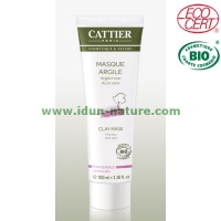 Mascarilla facial Arcilla Rosa piel sensible CATTIER (100ml.)